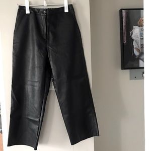 [New]Oak+Fort leather pants Large size